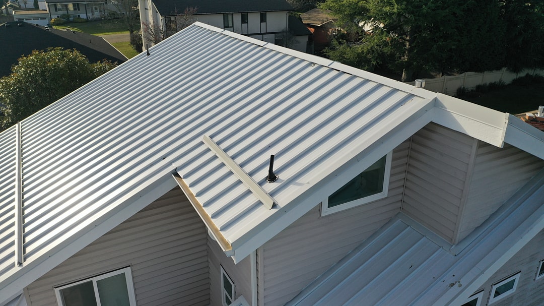 Standing seam metal roofing installed by Ridgeform